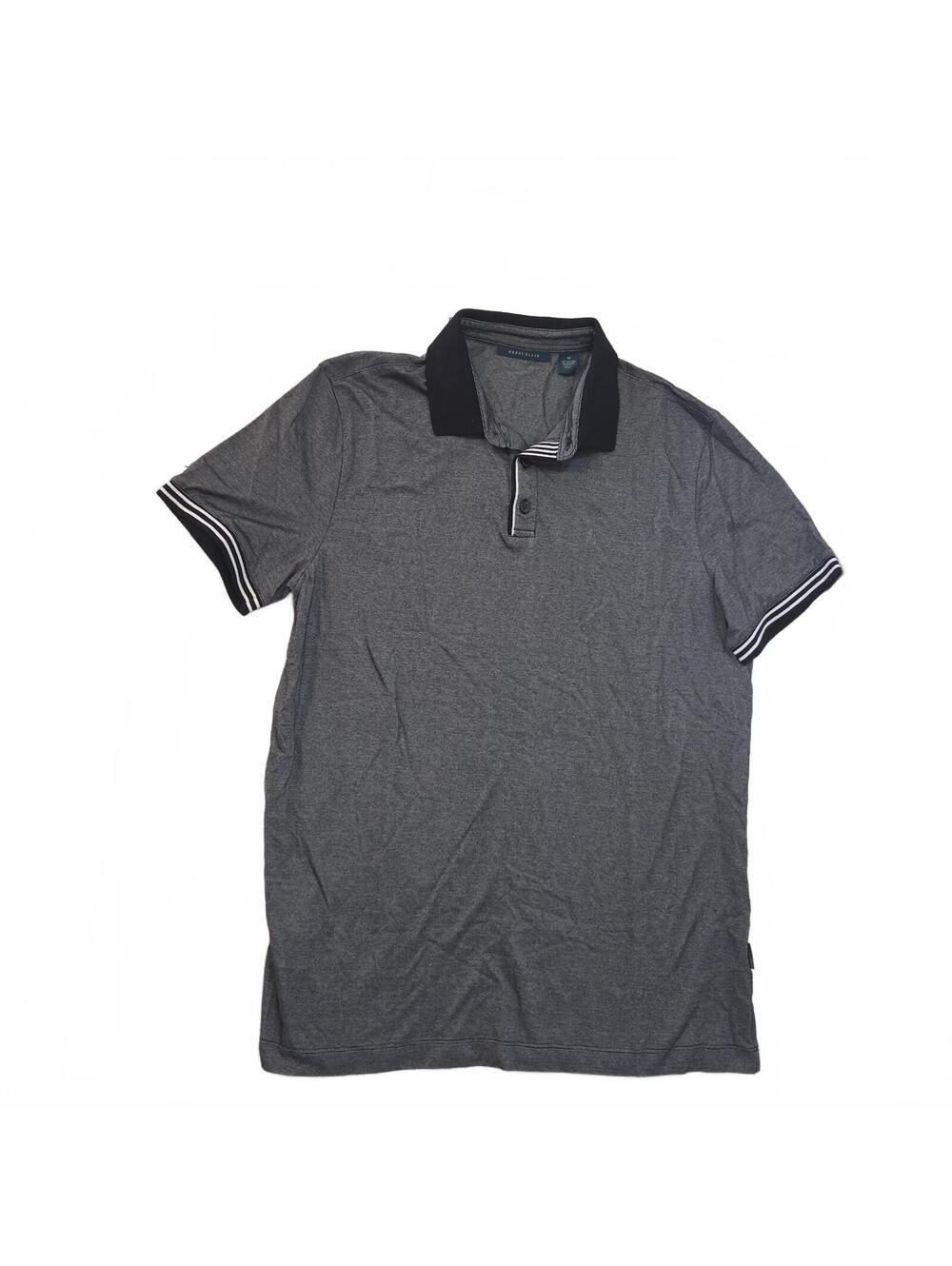Perry Ellis Men's Gray Polo Shirt Size M